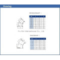 Sanitär Edelstahl Fittings Elbow Food Grade / 3A Sanitär Fittings